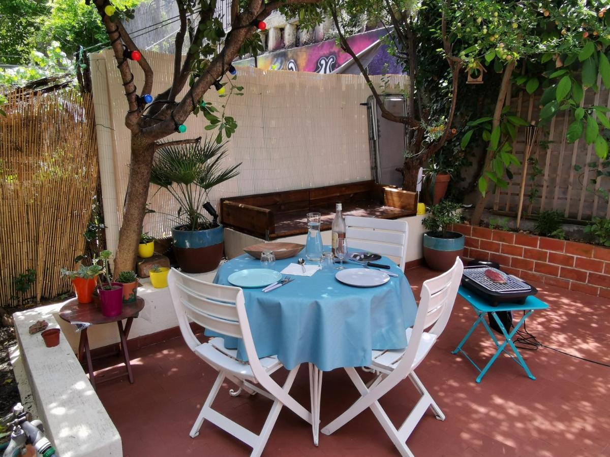 Nice - Charming Little House With Terrace Buitenkant foto